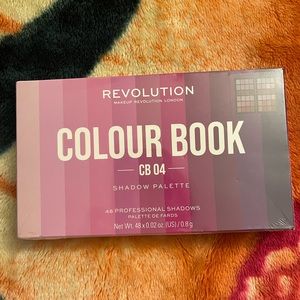Makeup Revolution colour book eyeshadow palette CB 04